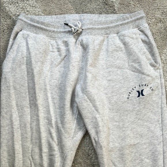 🎄3 for $25🎄 Hurley Light Gray Casual Joggers - Picture 3 of 10